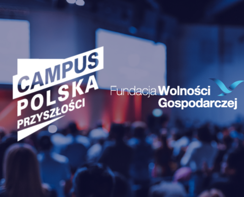 Fundacja Wolności Gospodarczej została partnerem tegorocznej edycji Campusu Polska Przyszłości w Olsztynie. To wydarzenie jest dobrą okazją do promocji misji i działalności fundacji wśród młodych ludzi.