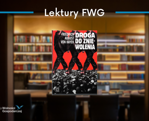 Friedrich August Hayek opublikował „Drogę do zniewolenia" w 1944 roku. Doczekała się ona kilkudziesięciu wydań w kilkunastu językach i sprzedano prawie 2,5 miliona kopii. Jej głównym tematem jest powstawanie państwa totalitarnego w Niemczech, a mnogość poruszonych wątków sumuje się w naprawdę szeroki i horyzontalny obraz problemu.