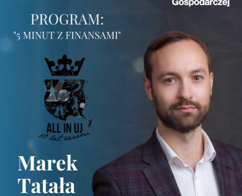 Dziewiątego stycznia CEO FWG Marek Tatała był gościem spotkania z serii “5 minut z finansami” organizowanego przez stowarzyszenie studentów Uniwersytetu Jagiellońskiego, “All in UJ”.