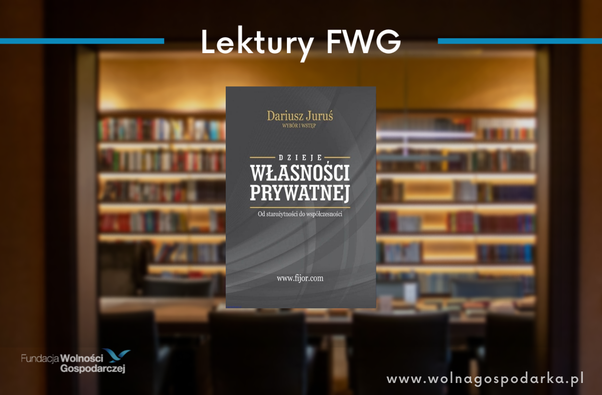 Dzieje własności prywatnej: Od starożytności do współczesności, to wybór tekstów dokonany przez profesora Uniwersytetu Jagiellońskiego Dariusza Jurusia i opatrzony jego wstępem. Na tę publikację składają się fragmenty najważniejszych prac w historii ludzkiej myśli politycznej i prawnej na temat pojęcia i instytucji własności prywatnej. Każdy rozdział zawiera teksty źródłowe, poprzedzone notką biograficzną, skrótowym przybliżeniem najważniejszych idei danego myśliciela oraz listą jego najważniejszych publikacji.