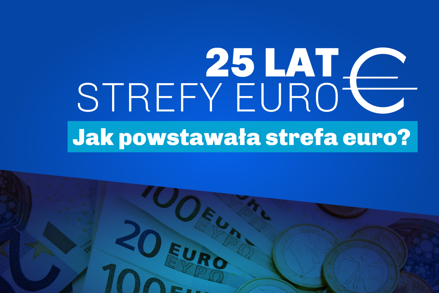 25 lat temu po raz pierwszy zmaterializowała się idea wspólnej europejskiej waluty – euro. 1 stycznia 1999 roku państwa powstającej strefy euro rozpoczęły wykorzystywanie euro w rachunkowości i transakcjach bezgotówkowych. Marzenie o jednej walucie stało się rzeczywistością.