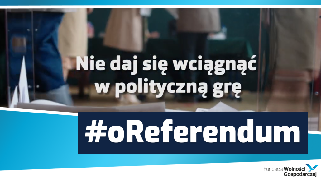 W 2023 roku odbyły się wybory parlamentarne, który doprowadzily do dużych zmian politycznych w naszym kraju. To wybory, a nie pseudo-referendum, miały zadecydować o przyszłości Polski. Pomysłodawcą referendum połączonego z wyborami było Prawo i Sprawiedliwość – partia chciała w ten sposób poprawić swój wynik wyborczy. Fundacja Wolności Gospodarczej przeprowadziła we wrześniu i październiku 2023 roku skuteczną kampanię informacyjną zniechęcającą do udział w pseudo-referendum. Nasze działania przyczyniły się do tego, że prawie 10 mln wyborców odmówiło pobrania karty referendalnej.