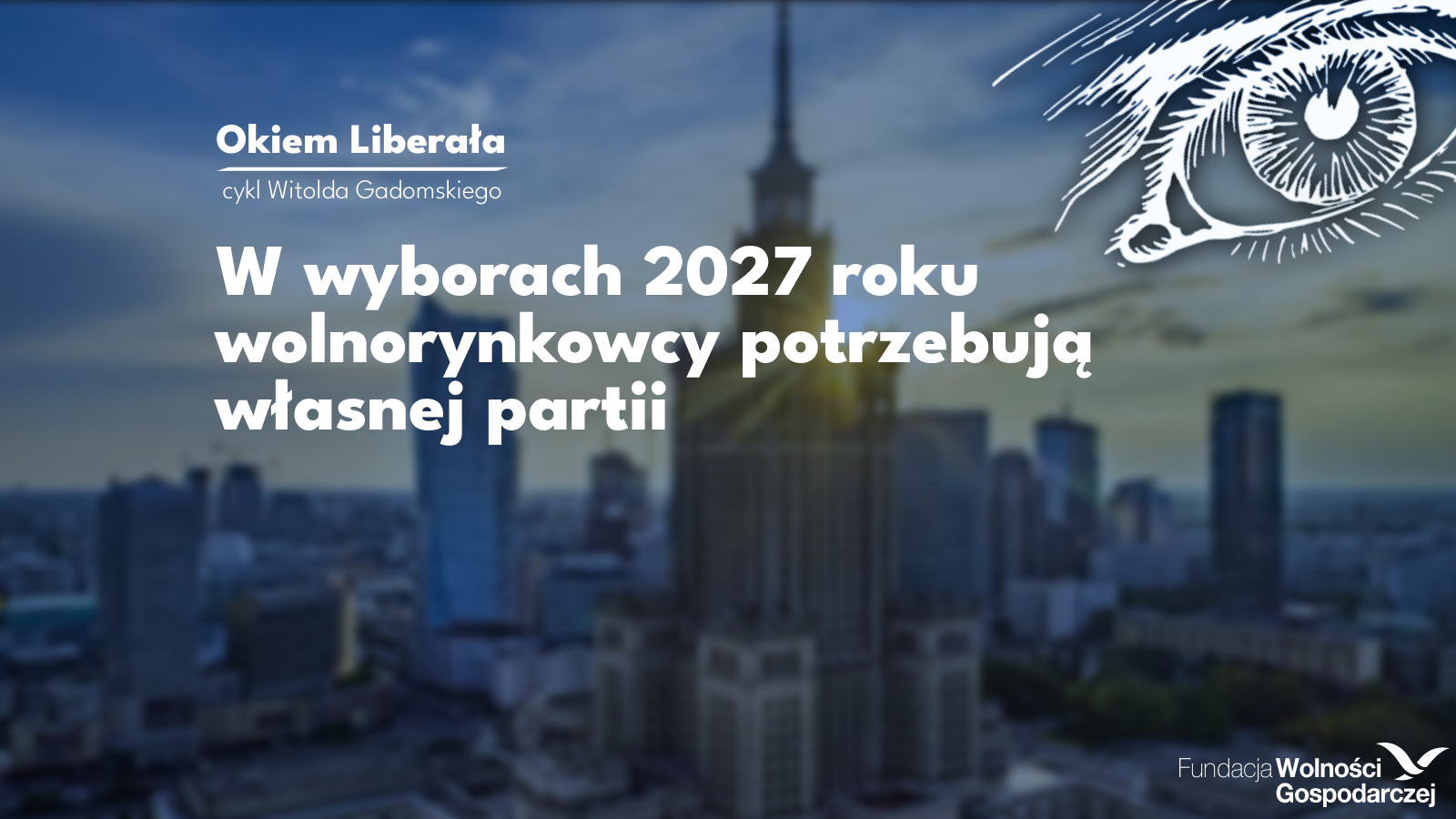 Partia liberalna miałaby szansę, przy dobrej organizacji, kampanii i odpowiednich liderach, zdobyć w wyborach około 20 proc. głosów. Taki jest potencjał elektoratu liberalnego w Polsce.